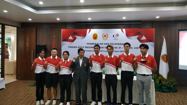 5 Atlet Golf Indonesia Siap Tempur di SEA Games 2022 Hanoi
