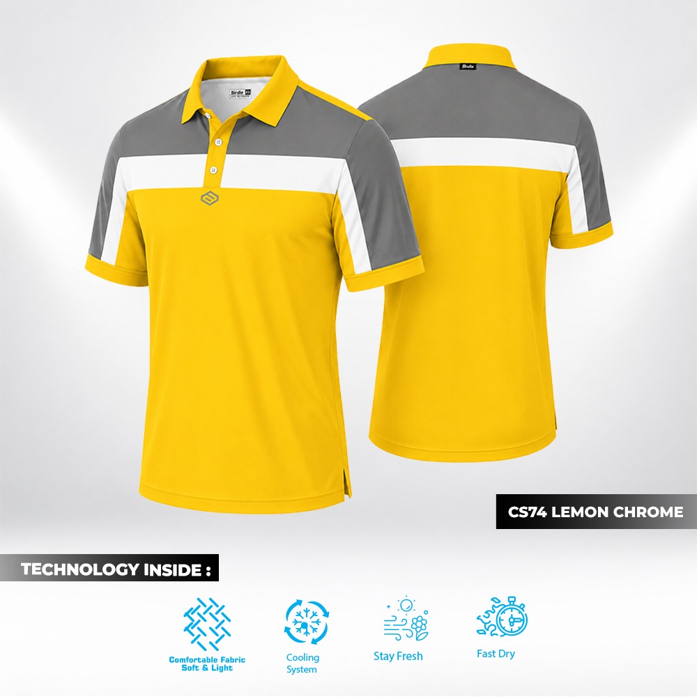 Birdie Golf Shirt Male - CS74M/ALL