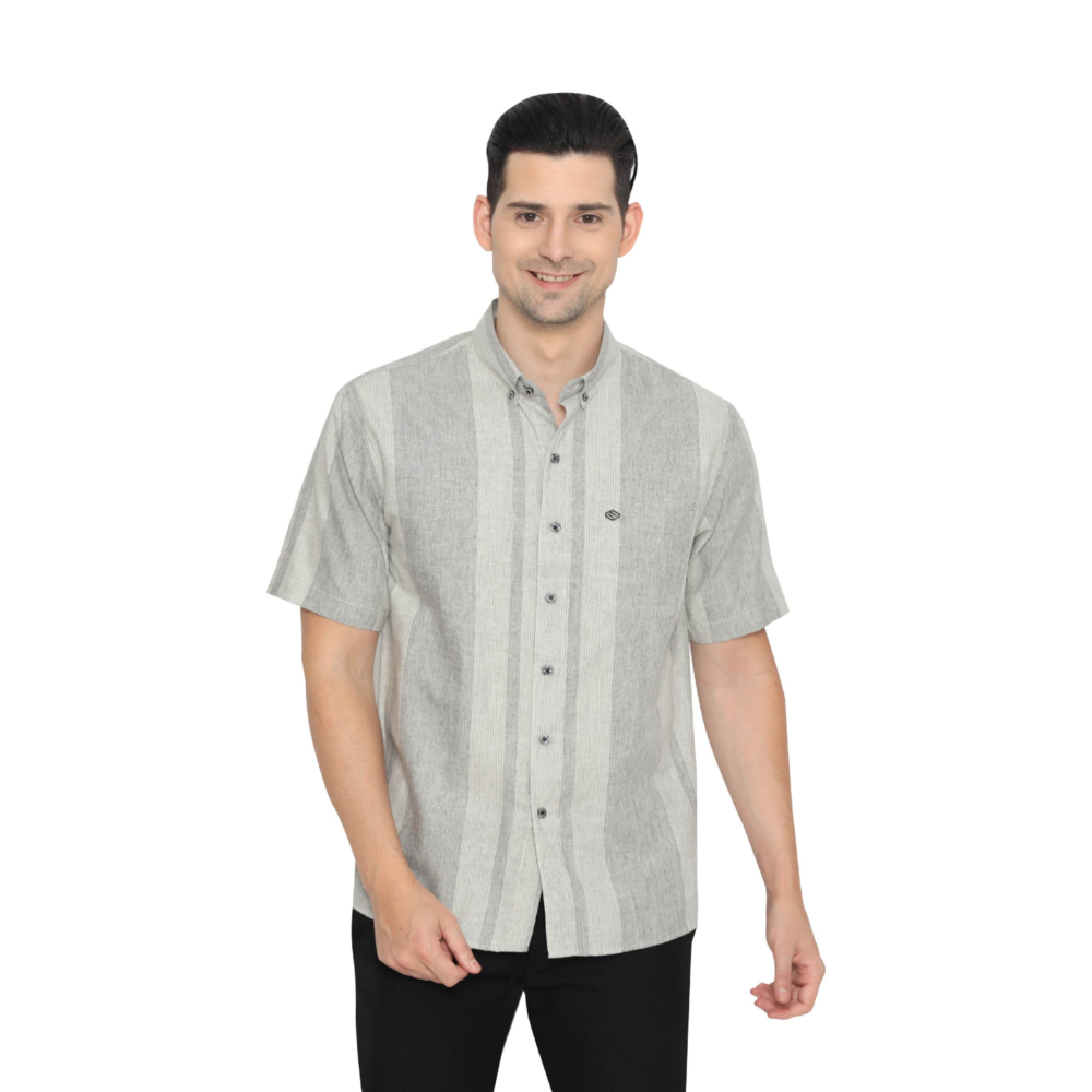 Kemeja Pria Short Sleeve Regular Fit  ES - 12