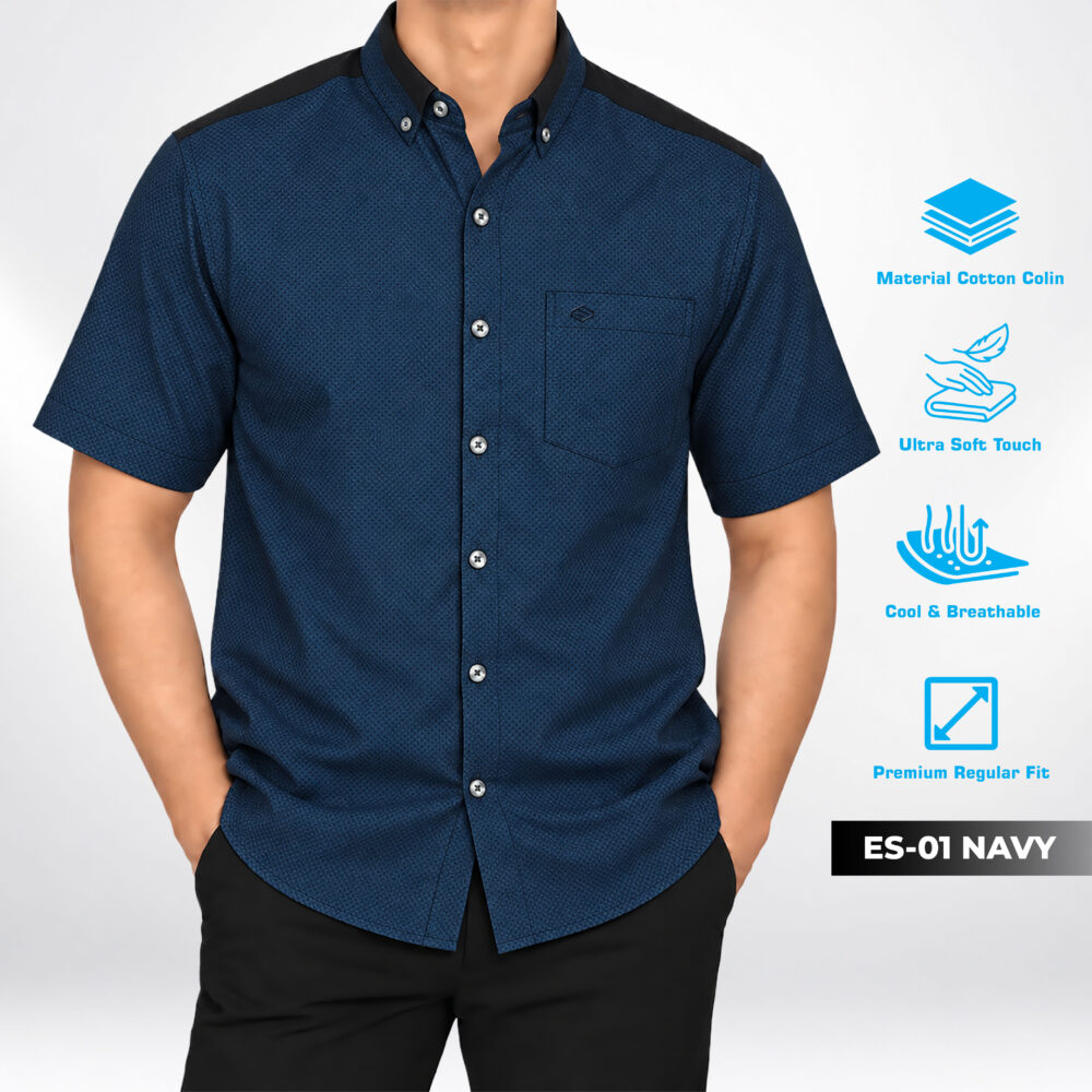 Birdie Shirt Male Short - ES01