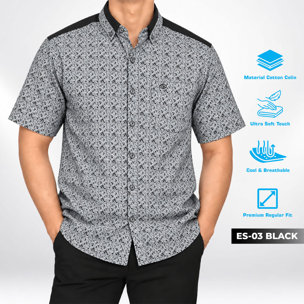 Birdie Shirt Male Short - ES03