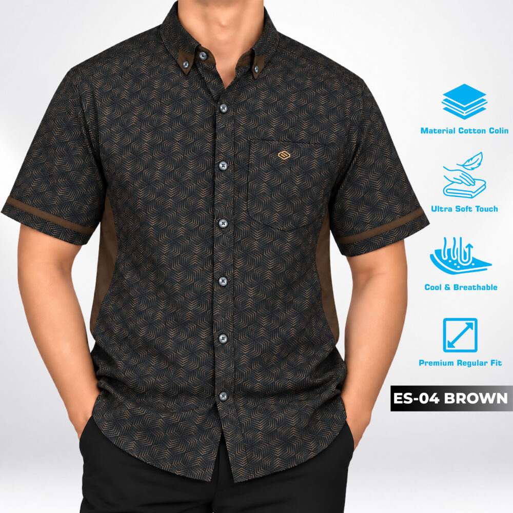 Birdie Shirt Male Short - ES04