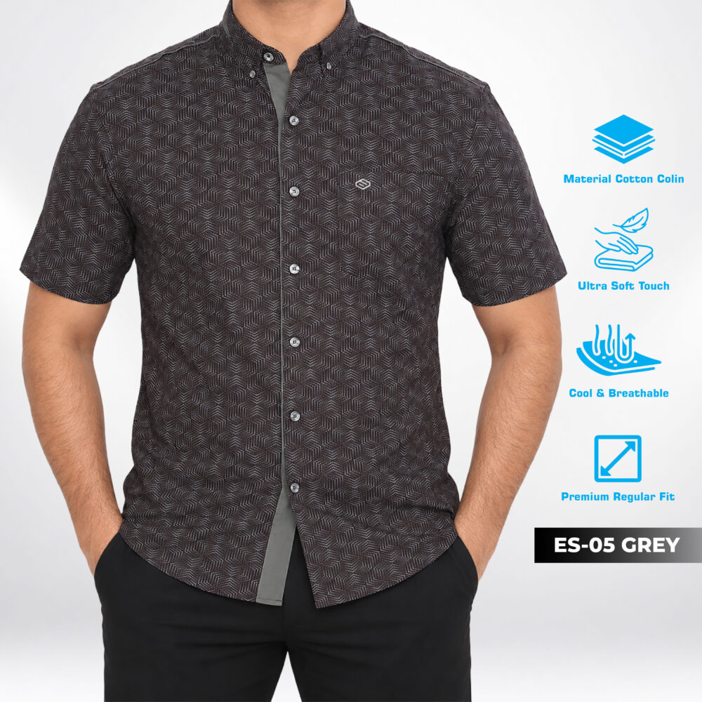 Birdie Shirt Male Short - ES05