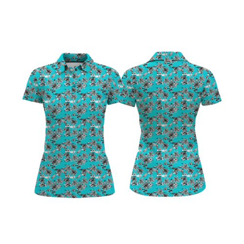 Birdie Golf Shirt Female – Spaldies Series Tropical