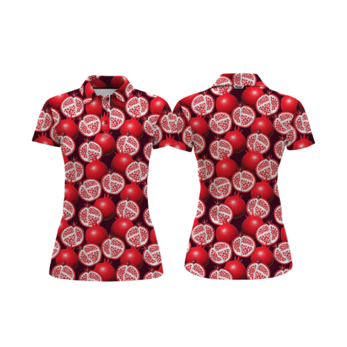 Birdie Golf Shirt Female – Spaldies Series Red Wonder