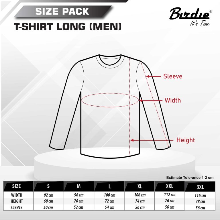 Size Chart Birdie Indonesia