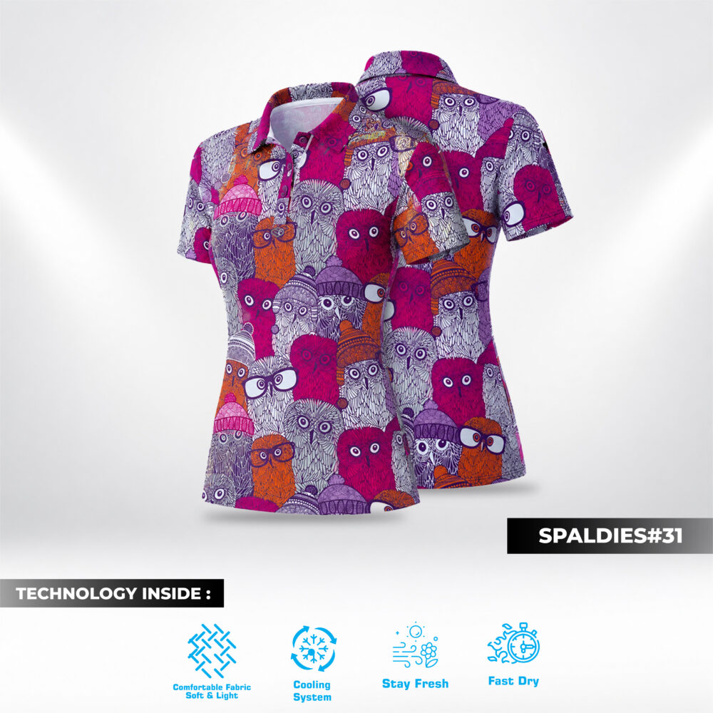Birdie Golf Shirt Female – Spaldies 31