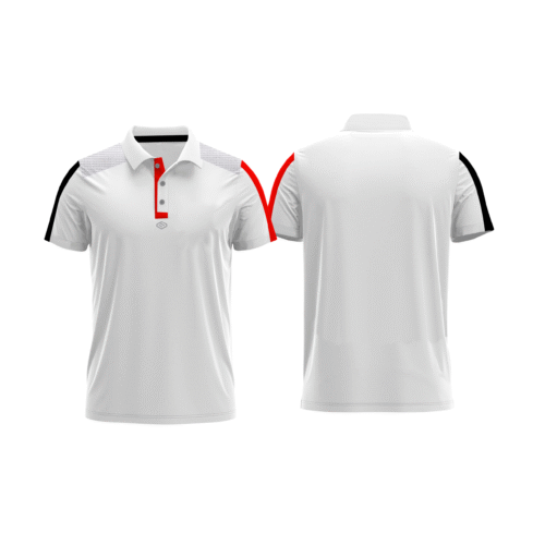 Birdie Golf Shirt Male - CS103 WHITE