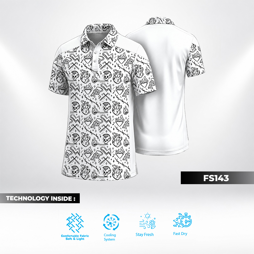 Birdie Golf Shirt Male - FS143
