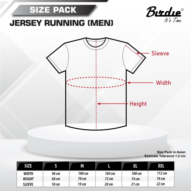 Size Chart Birdie Indonesia