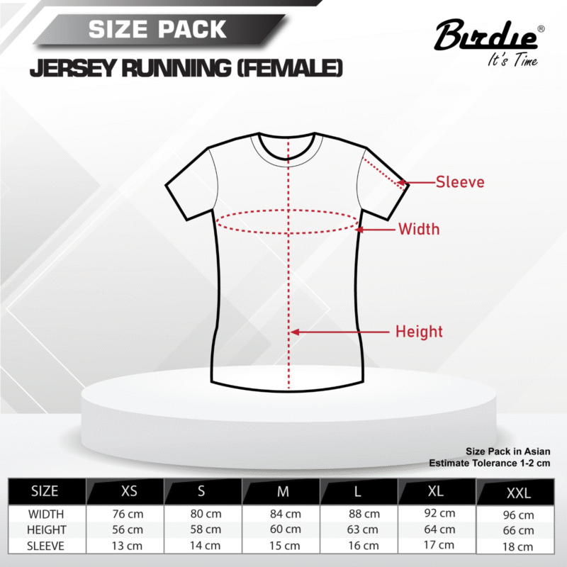 Size Chart Birdie Indonesia