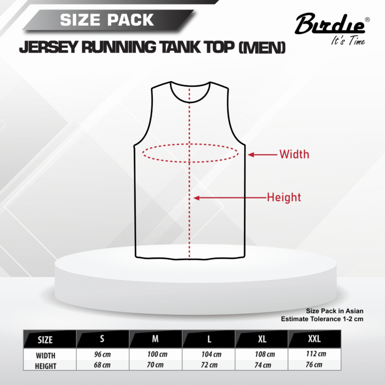 Size Chart Birdie Indonesia