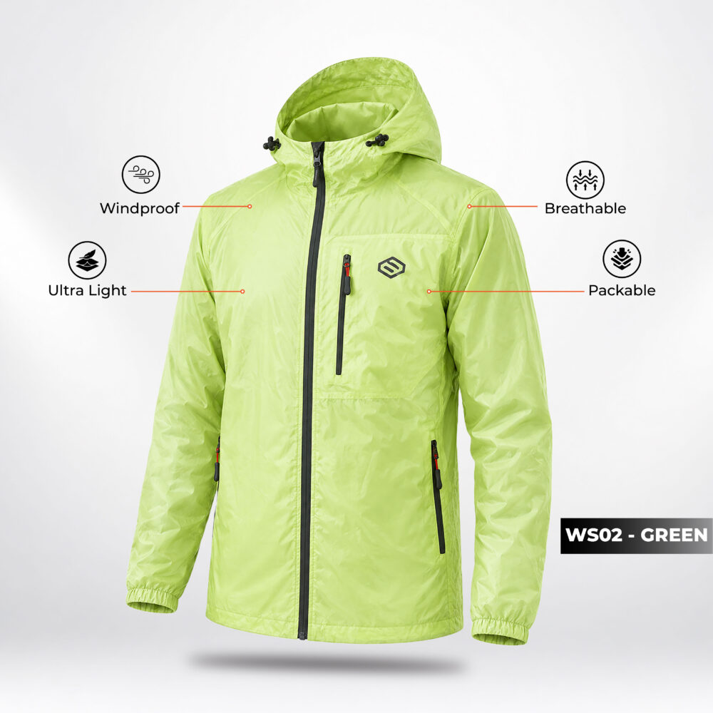 Jacket Windstopper Anti Angin Ultra Light Packable