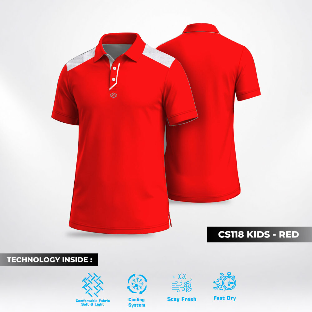 Birdie Golf Shirt Male Kids – CS118