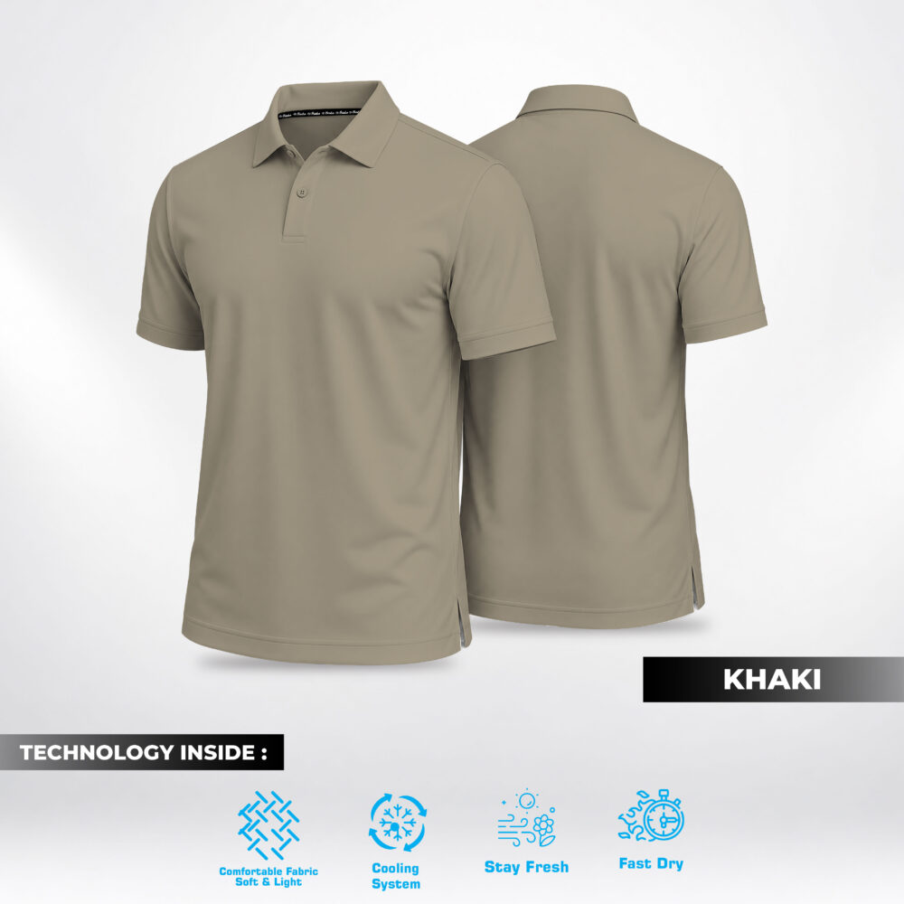 Birdie Basico Polo - Khaki