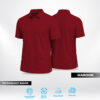 Birdie Basico Polo - Maroon