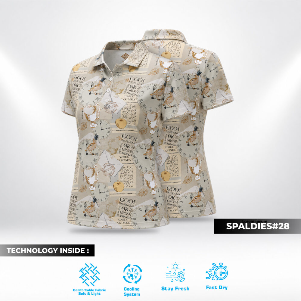 Birdie Golf Shirt Female – Spaldies 28