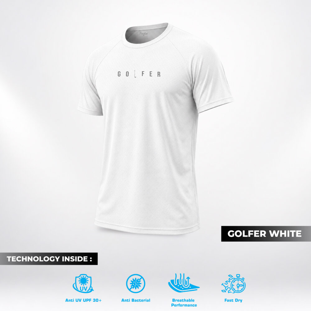 Polos Birdie Premium Sports Wear – Golfer White