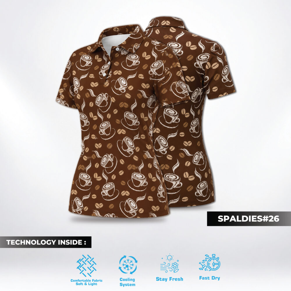 Birdie Golf Shirt Female – Spaldies 26