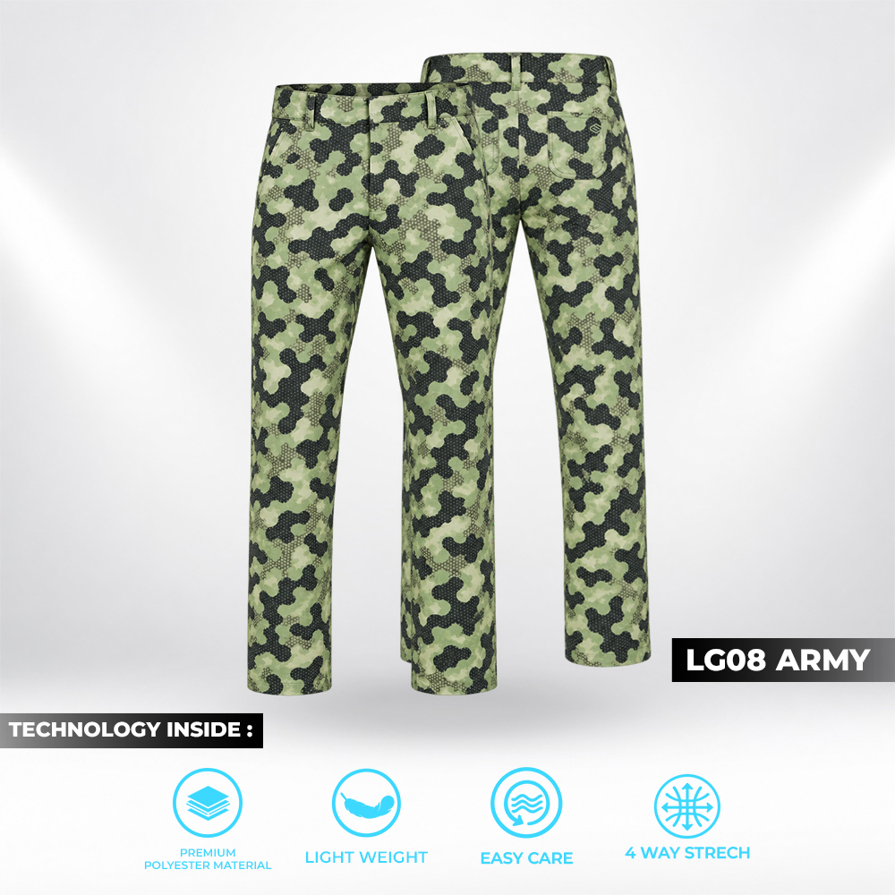 Birdie Golf Pants - LG08 Army