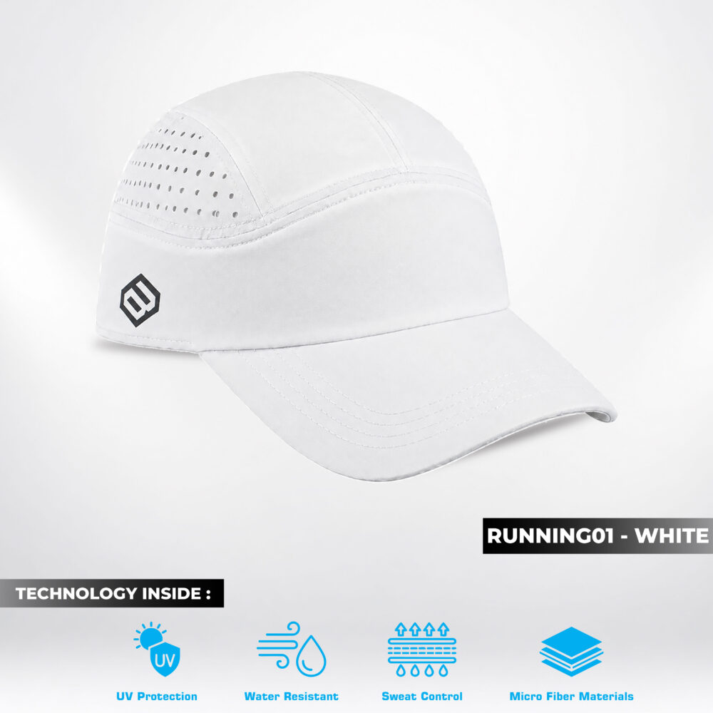 Birdie Cap Running Sport - White