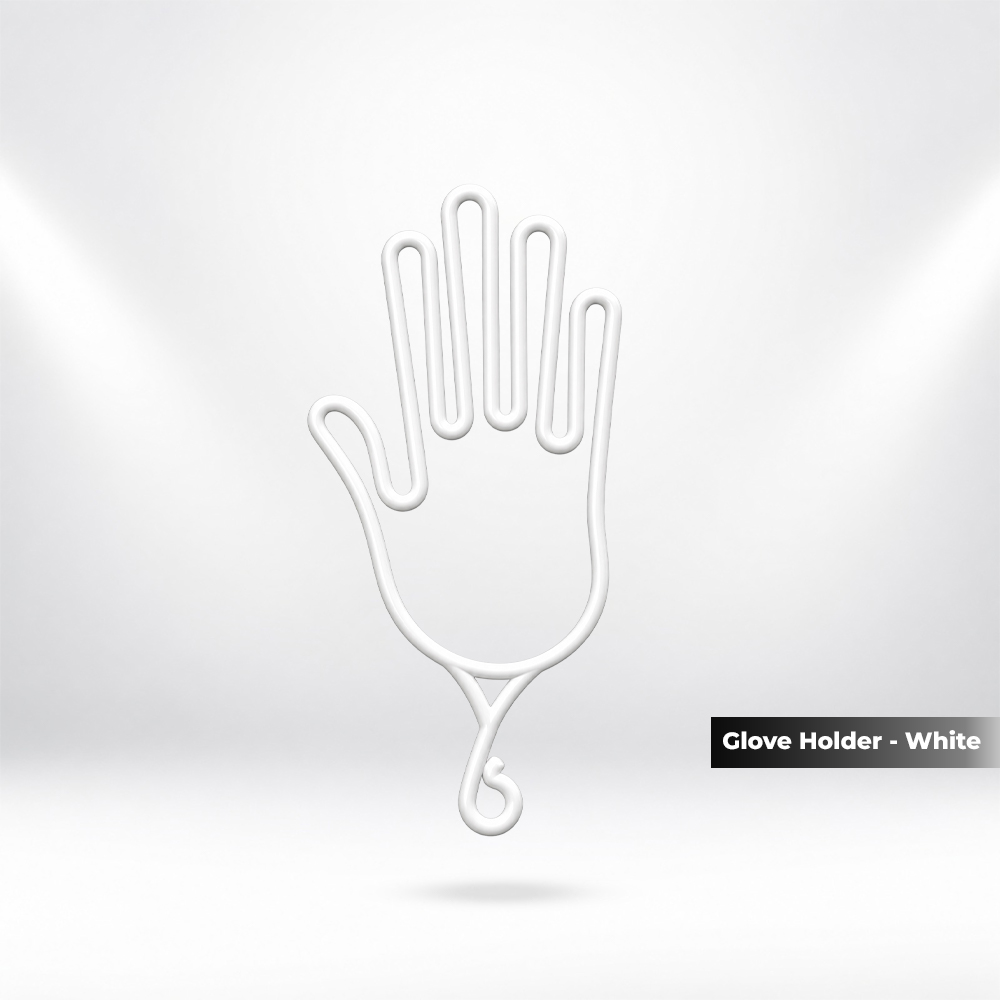 Birdie Glove Holder White