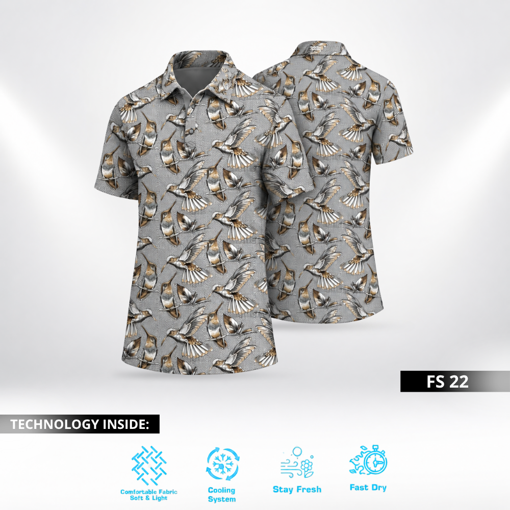 Birdie Golf Shirt Male - FS22